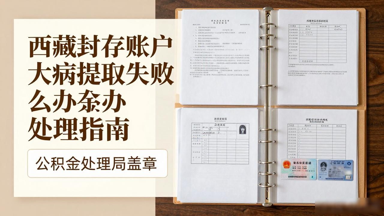 封存账户大病提取失败怎么办_大病提取需要哪些材料_大病提取公积金未通过